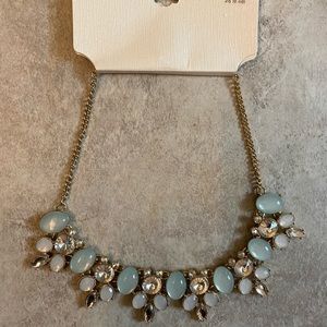 Faux jeweled necklace